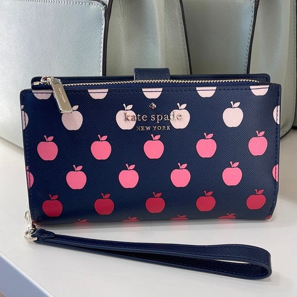 Kate Spade phone wallet Wristlet Orchard Degrade Multi - Picture 16 of 16
